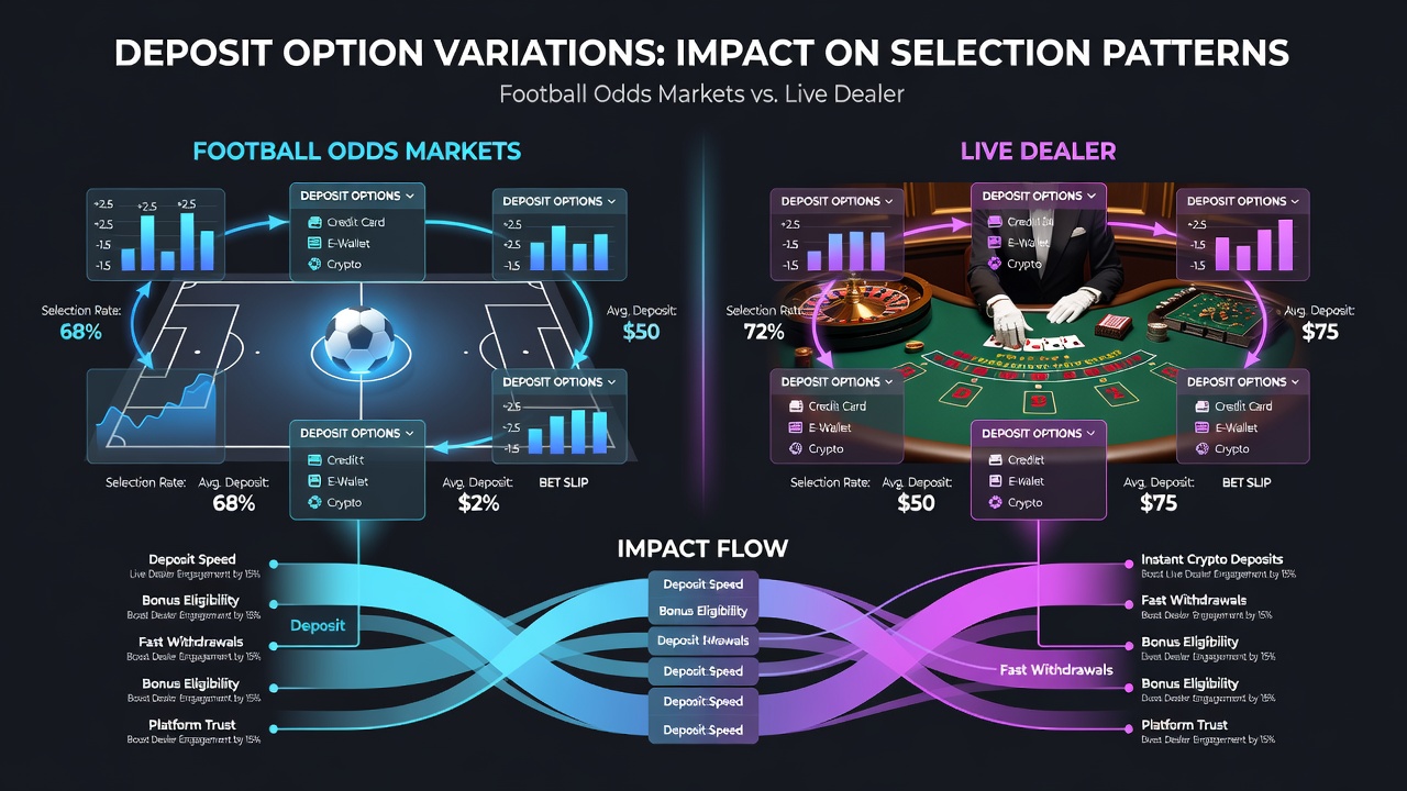 Vergleich von Einzahlungsoptionen auf Smartphone-Displays mit Fokus auf Fußball und Casino-Tische