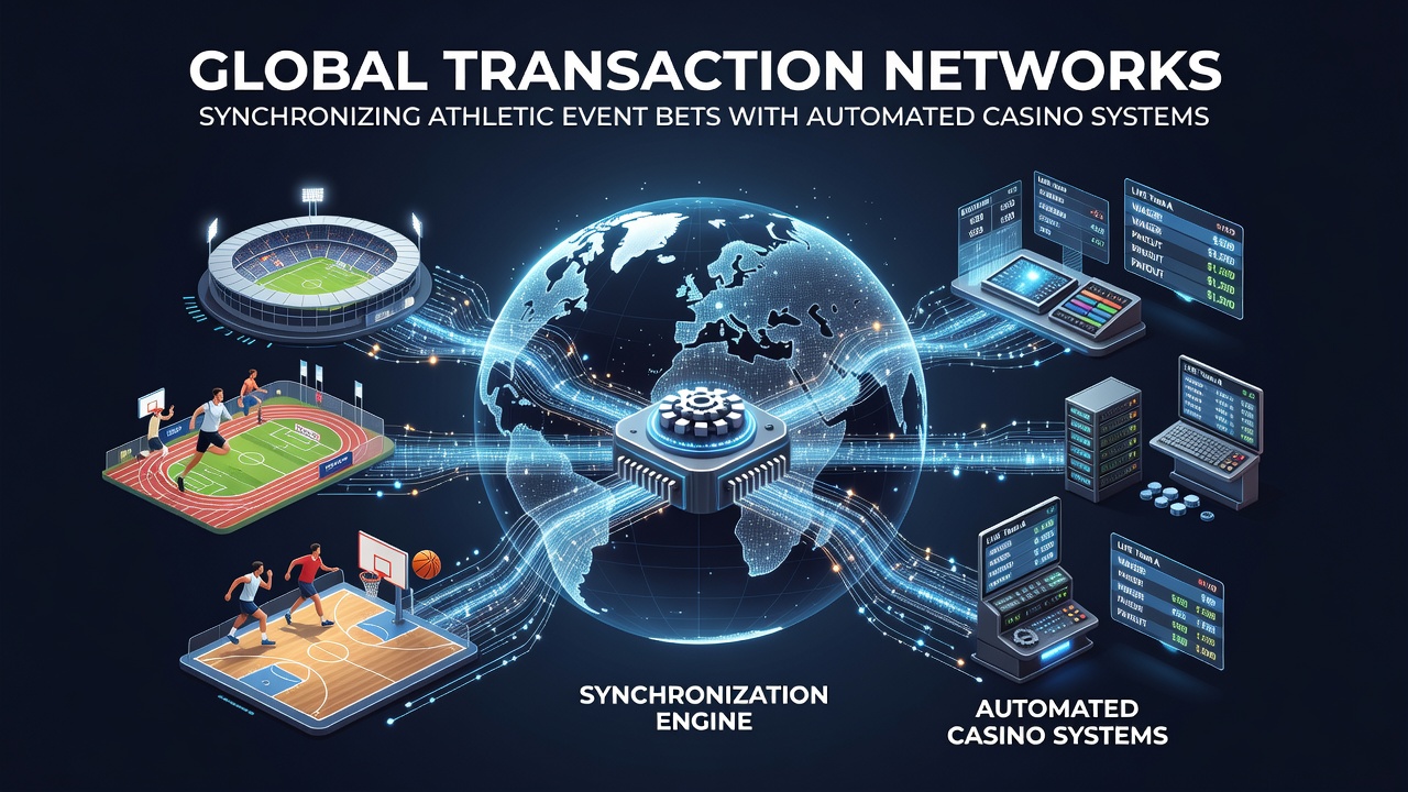 Synchronisation von Wetten und Casino-Mechaniken über Transaktionsnetzwerke